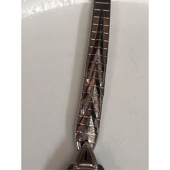 Vtg Working Caravelle By Bulova Stainless Face w/10k GF Band Wind Up Wrist Watch main image 8